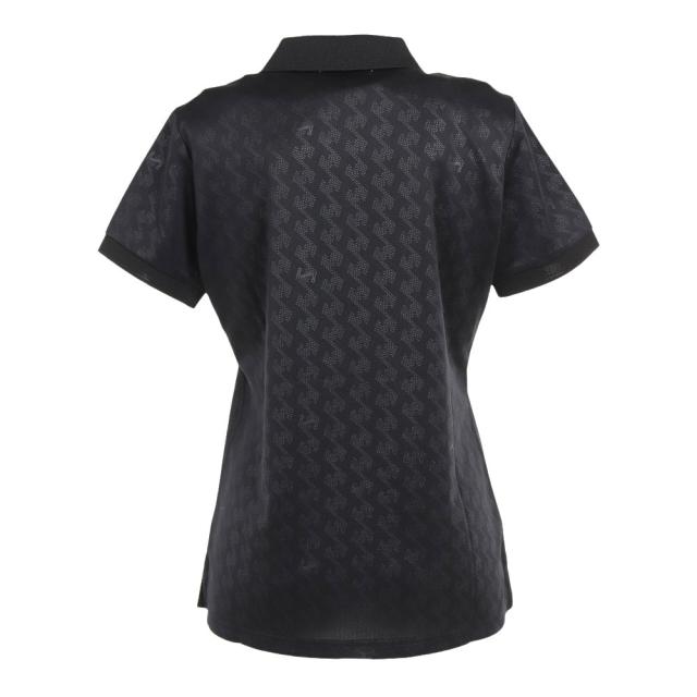 【Sサイズ】レザレクション ゴルフウェア GMエンボスジップ 半袖ポロシャツ Mサイズ】レザレクション ゴルフウェア GMエンボスジップ 半袖