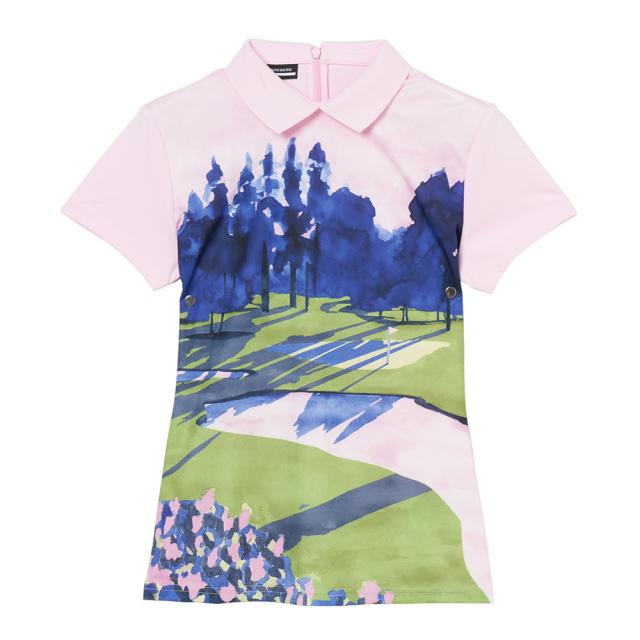 J.LINDEBERGゴルフウェア Gunni ポロシャツ 072-23343-072(Lady’s)