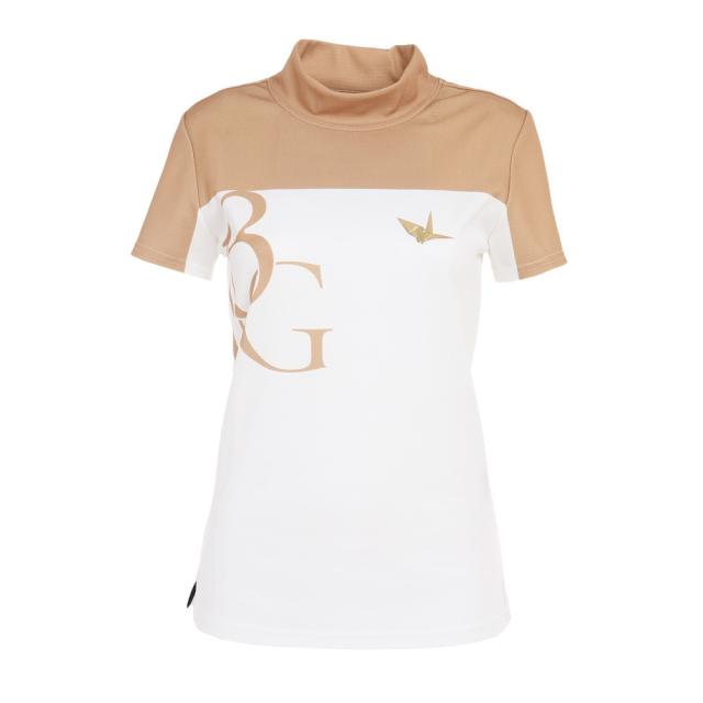 ウノ ピゥ ウノ ウグァーレ トレ(1PIU1UGUALE3)モックネック レディース ゴルフ 半袖シャツ 113G GST0…の通販は