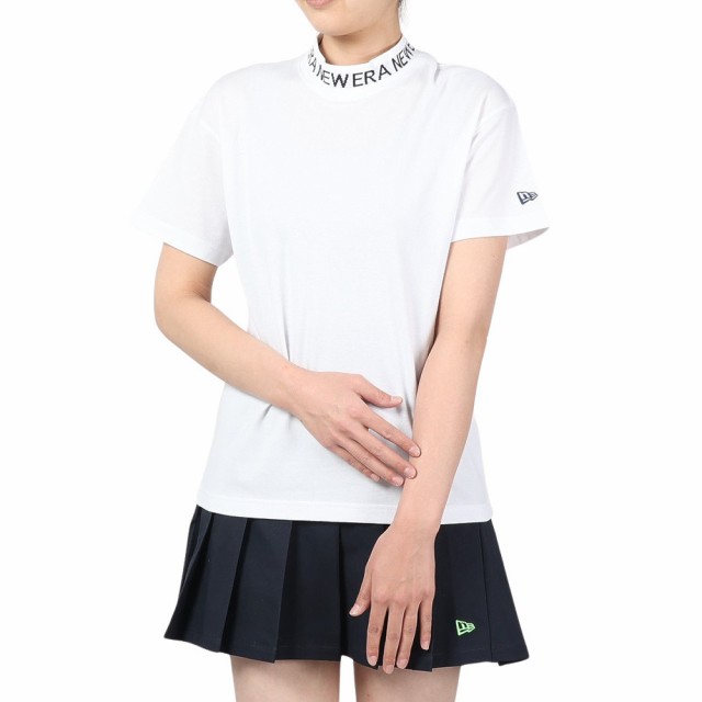 ニューエラ(NEW ERA)ゴルフウェア 半袖 鹿の子 ミッドネックパフォーマンスTシャツ 14108977(Lady’s)の通販は