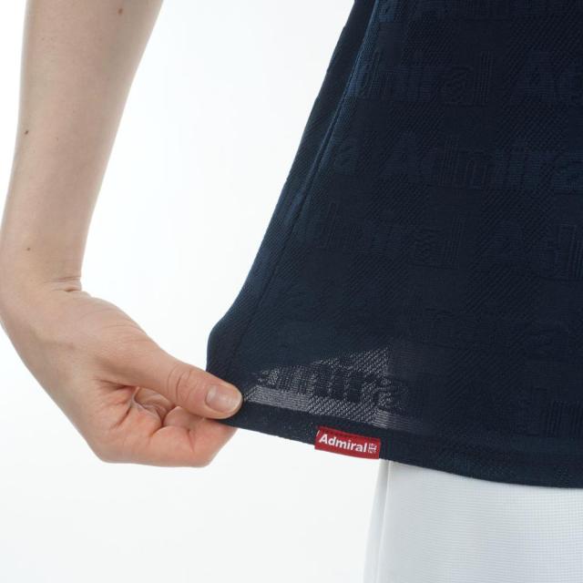 アドミラル ゴルフ(Admiral GOLF)ゴルフウェア 吸水速乾 ストライプ