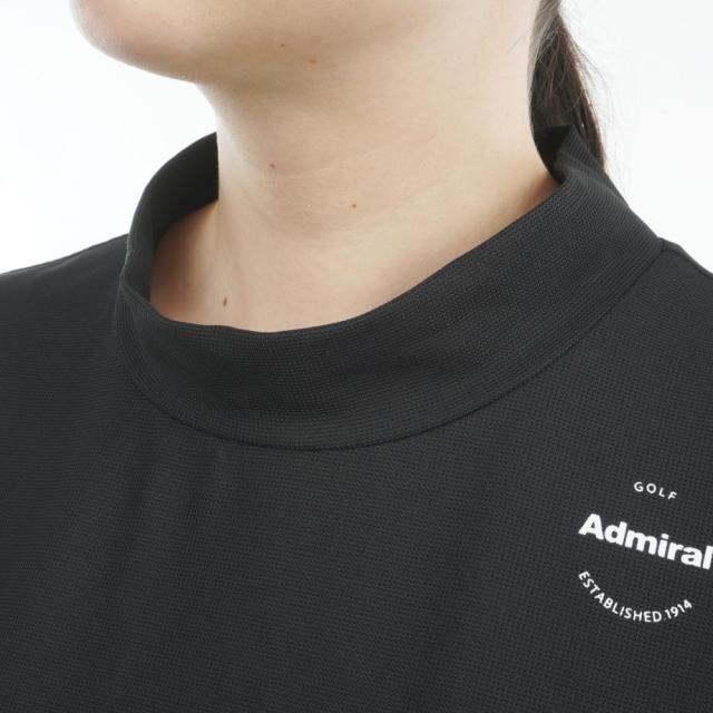 アドミラル ゴルフ(Admiral GOLF)モックネック ゴルフ 半袖 ミニ