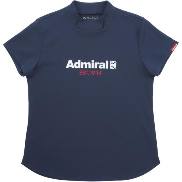 アドミラル ゴルフ(Admiral GOLF)モックネック ゴルフ 半袖 カラタッチ