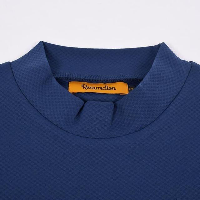 レザレクション(Resurrection)モックネック ゴルフ 半袖