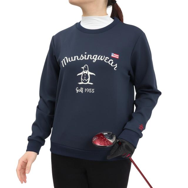 マンシングウエア(MUNSING WEAR)ゴルフウェア 撥水 ストレッチ 長袖 クルーネックカットソー MG4FSW21L …の通販は 11,318円