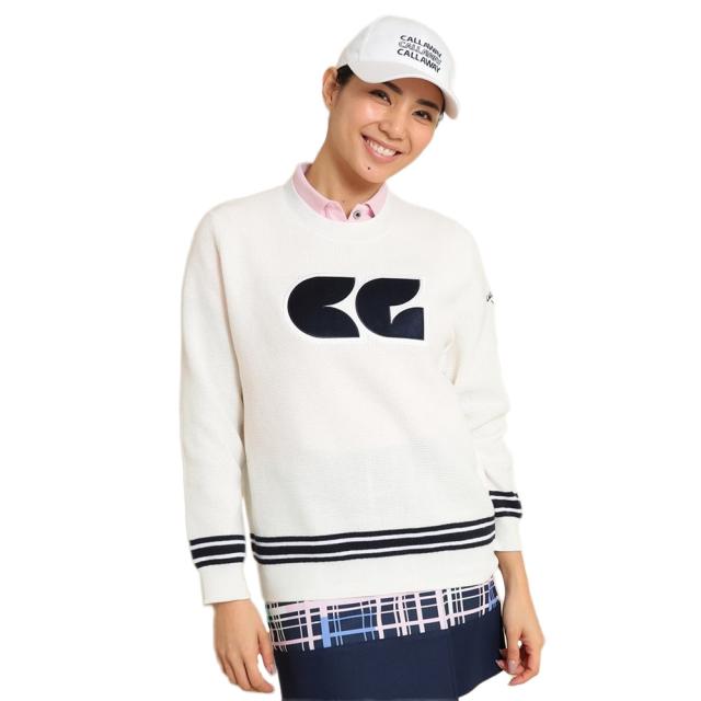 キャロウェイ(CALLAWAY)ゴルフウェア クルーネックニット C24118200-1031(Lady’s)の通販は 8,432円