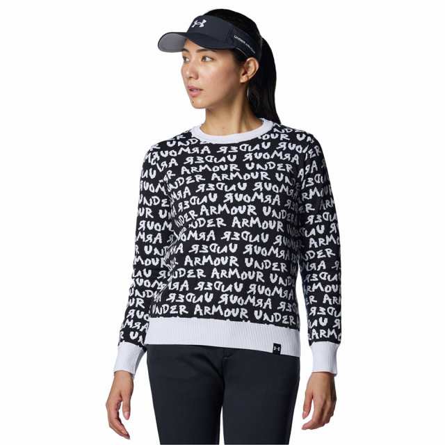 アンダーアーマー(UNDER ARMOUR)ゴルフウェア クルージャガードセーター 1388337 001(Lady’s)