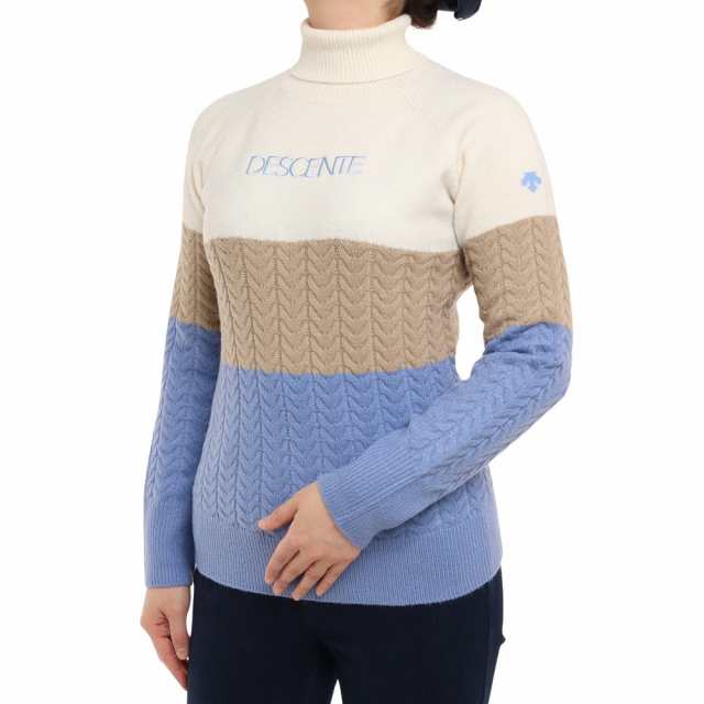 日本廉価 【DESCENTE GOLF】変形タートルネックセーター size:S www ...
