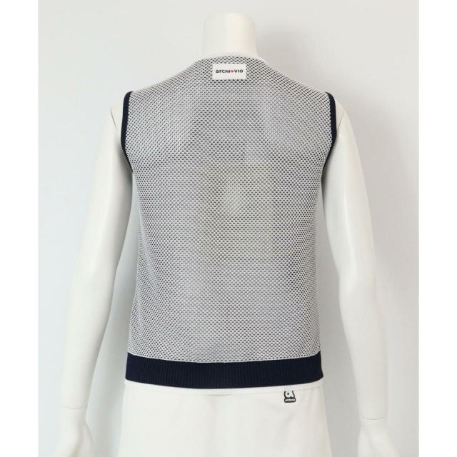 アルチビオ(archivio)ゴルフウェア LOVE バックメッシュベスト A458220