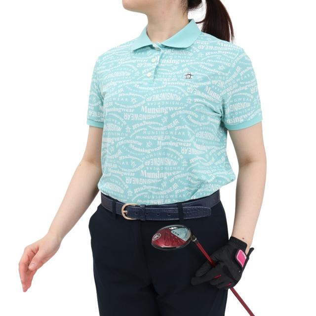 Munsingwear - マンシング【М】Munsingwea r吸汗速乾 サンスクリーン 半袖ポロ マンシング（MUNSING）（メンズ）ゴルフウェア 吸汗速乾 サン