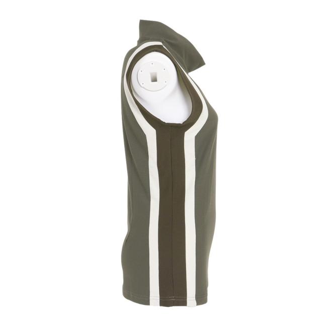 サイズM【新品】1PIU1UGUALE3 GOLF モックネックノースリーブ 1PIU1UGUALE3 GOLF - 【レディース】 NO SLEEVE MOCK / ブランド