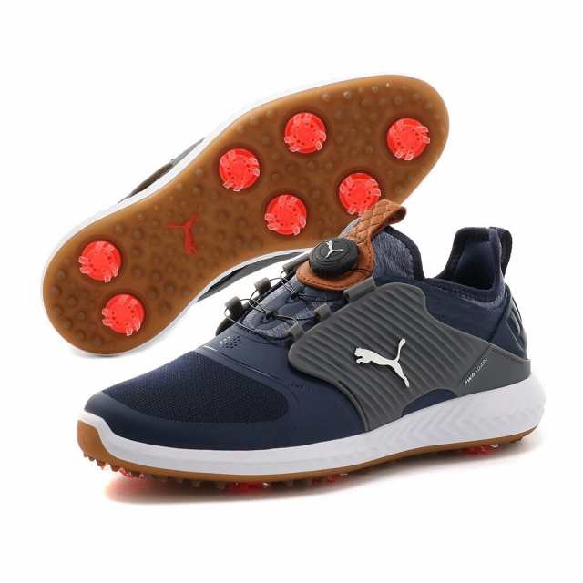 Puma Golf Ignite PWRAdapt レザーゴルフシューズ