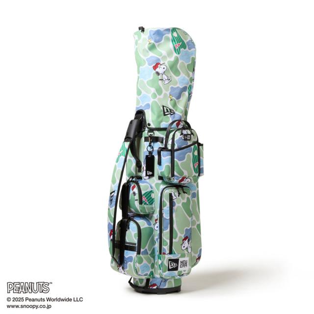 ニューエラ(NEW ERA)ゴルフ カート式 キャディバッグ 9型 PEANUTS