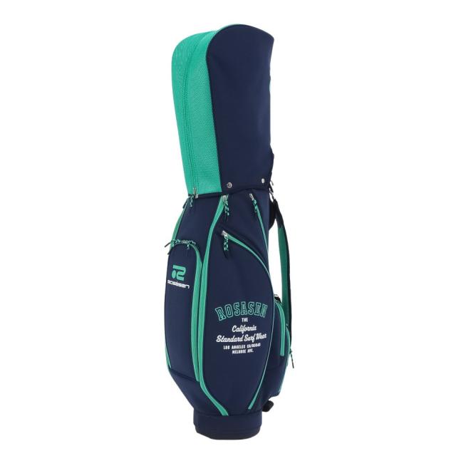 ROSASENゴルフ キャディバッグ 軽量 カート式 8.5型 5分割 046-11302