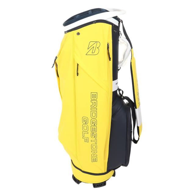 BRIDGESTONE GOLF キャディバッグ 黒/黄色 BRIDGESTONE GOLF キャディ