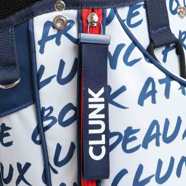 クランク(CLUNK)ゴルフ キャディバッグ スタンド式 9.5型 7分割 撥水