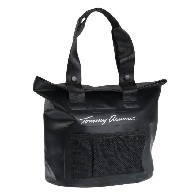 SRIXON スリクソン ゴルフトートバッグ 白黒ストライプ トミー