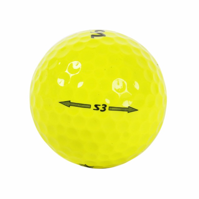 ボルビック Volvik ゴルフボール 3個入り S3 Np Yel Sl Men S の通販はau Pay マーケット Victoria Golf