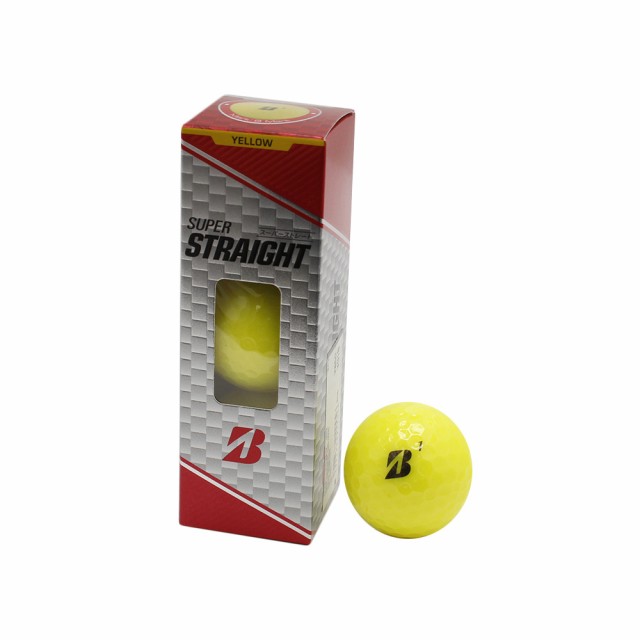 ブリヂストンゴルフ Bridgestone Golf ゴルフボール Super Straight 3個入り イエロー Men S の通販はau Pay マーケット Victoria Golf