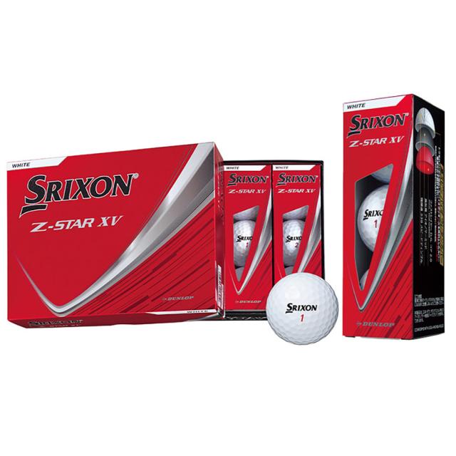 スリクソン(SRIXON)ゴルフボール  Z-STAR XV9 プラスワン SN ZSXV9 WH ダース(12+3個入り)(…の通販は 6,930円
