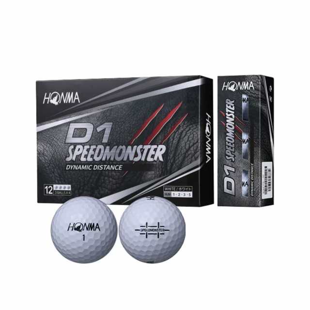 本間ゴルフ(HONMA)ゴルフボール D1 スピードモンスター SPEED MONSTER