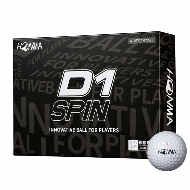 HONMA D1 ゴルフボール ホワイト12P - その他