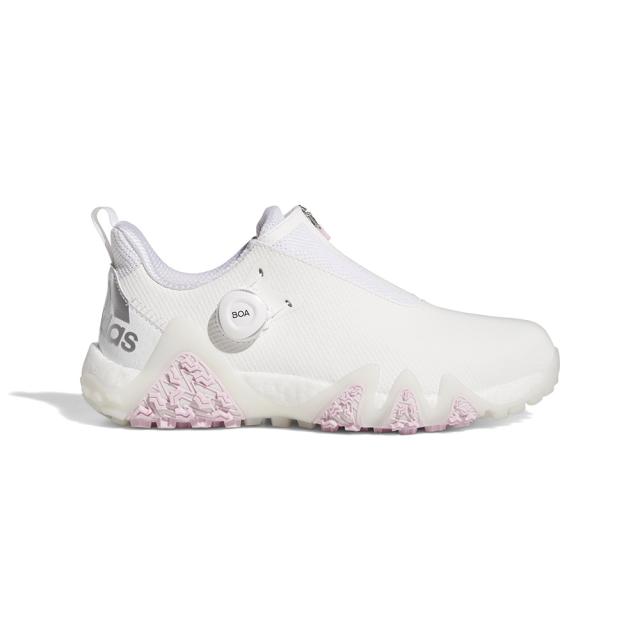 adidas ゴルフシューズ BOAシステム ホワイト/ピンク ADIDAS GOLF レディース アディダス ゴルフ ゴルフシューズ