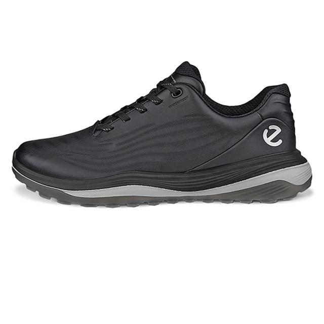 ECCO エコーゴルフシューズ 黒　人気モデル エコー（ecco）（メンズ）スパイクレスゴルフシューズ S-THREE