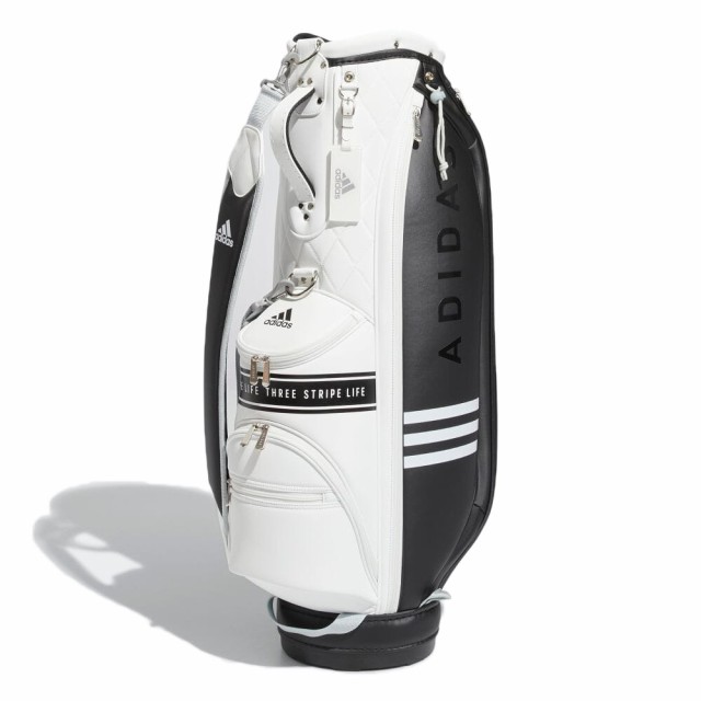 アディダス(adidas)ゴルフ キャディバッグ カート式 8.5型 5分割 スリーストライプ E0479-HG5753BK(…｜au PAY  マーケット