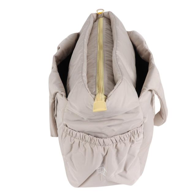 【ビンテージ】L.L.Bean トートバッグ（ブルー×ホワイト）USA製 BELLY BUTTON TOKYO PARADISE 27.5cm相当 厚底