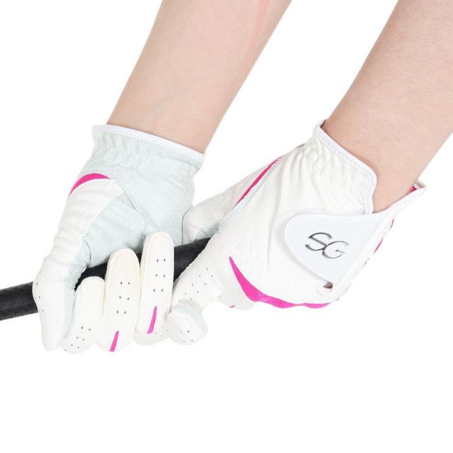 MUスポーツ M・U SPORTS ゴルフ 2024秋冬新作 レディース 両手グローブ