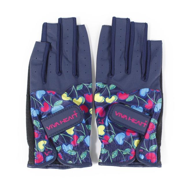 ビバハート Viva Heart ゴルフ グローブ チェリーネイルカットグローブ 両手用 013 098レディース Lady S の通販はau Wowma Victoria Golf