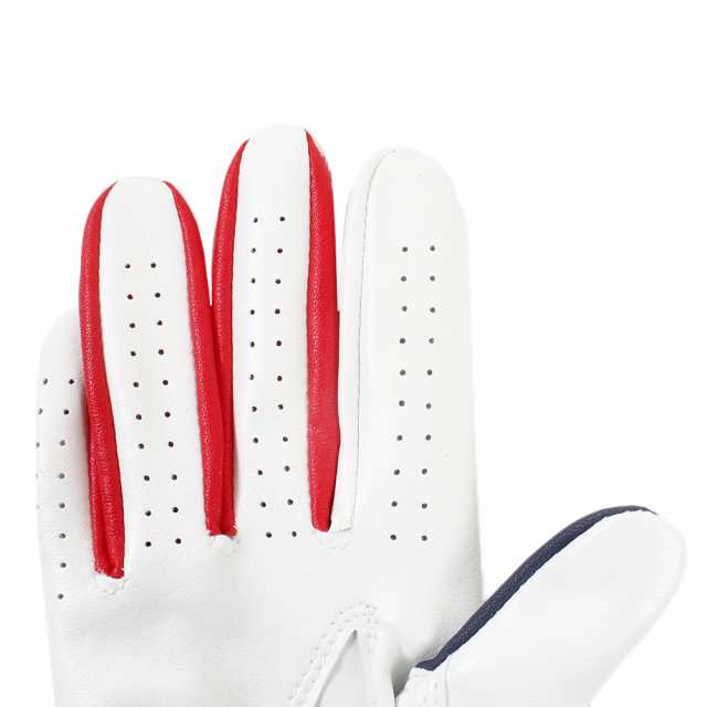 名作 フットジョイ FootJoy 両手用合皮 ゴルフ グローブ レディースフィールソフ NV RDペア FGFSPRNR レディース