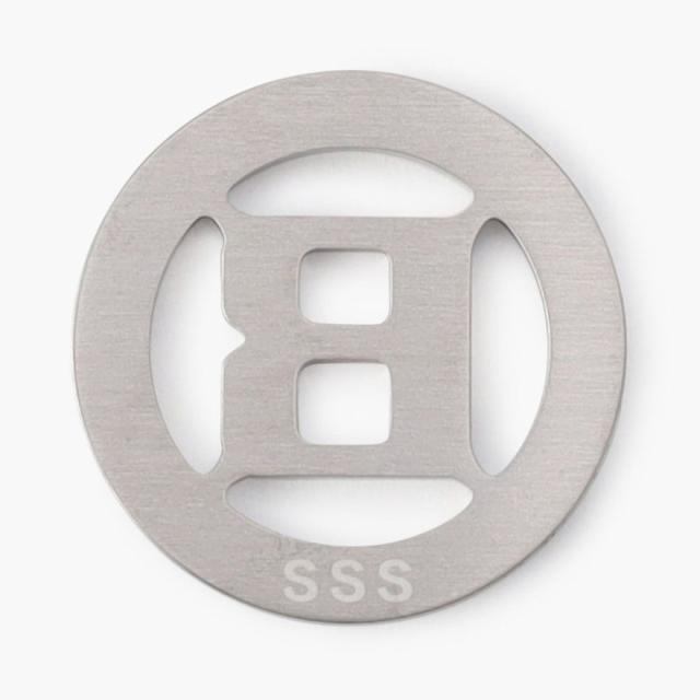 BRIEFING ステンレス削り出しマーカー SSS CIRCLE MARKER CLR S（サークルマーカー CRL S）（BRG223G61