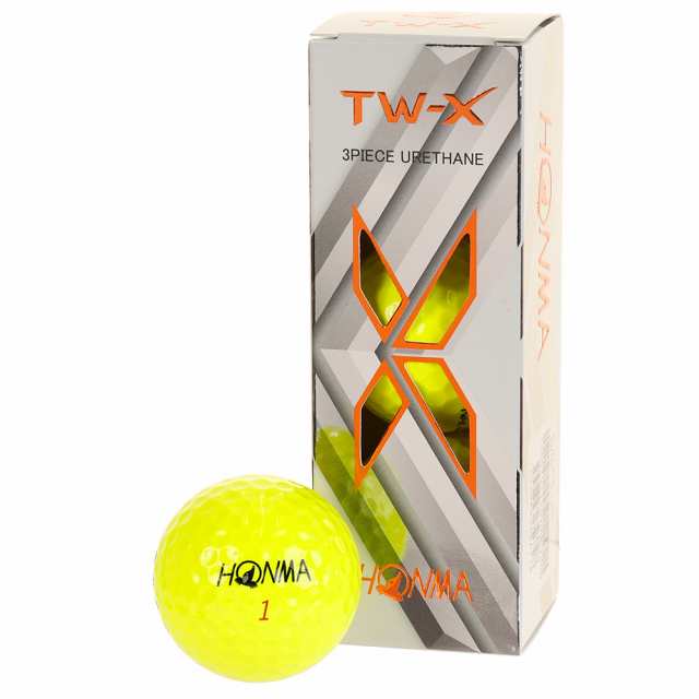 本間ゴルフ Honma Tourworld Tw Xボール三個入り Btq1908 Ye Men S Lady S の通販はau Pay マーケット Victoria Golf