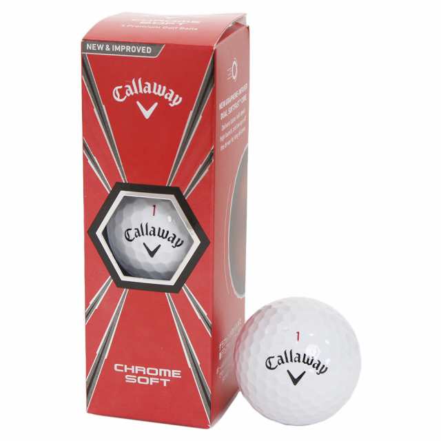 キャロウェイ Callaway ゴルフボール Chromesoft 18 3個入り Men S の通販はau Pay マーケット Victoria Golf