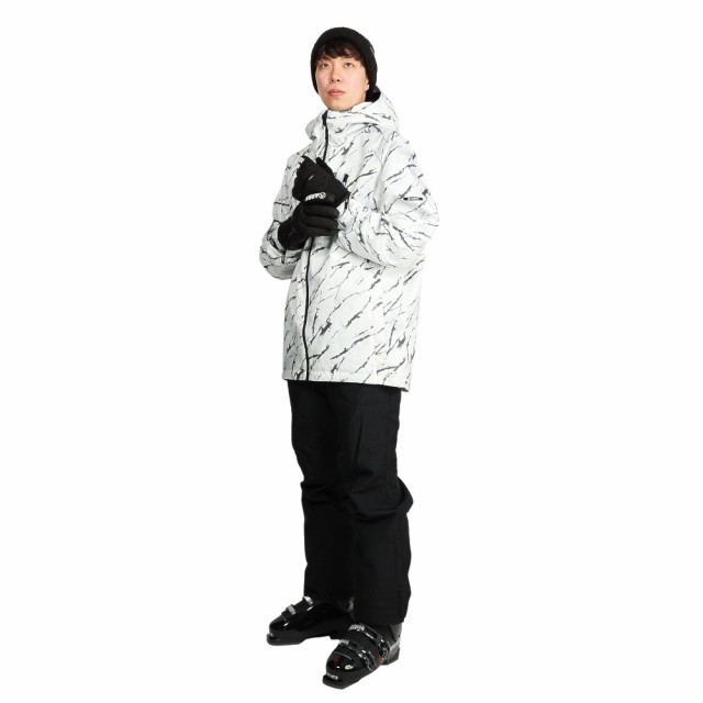 エアボーン(ARBN)MINERAL スキーウェア 上下セット スーツ AB23WW1332 WHT(Men’s)