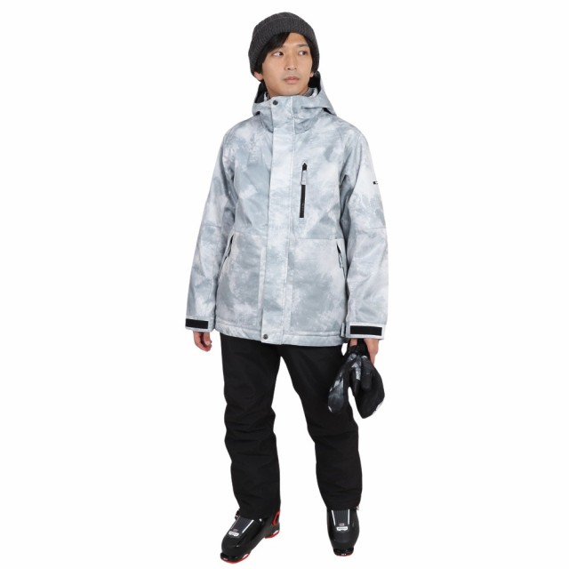 エアボーン(ARBN)スキーウェア 上下セット スーツ DYE CAMO AB43WW1513 WHT(Men’s)