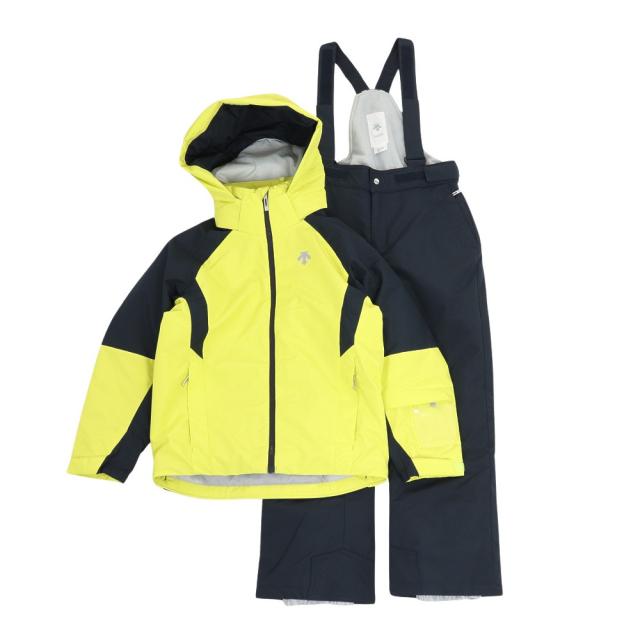 デサント(DESCENTE)ジュニア スーツ スキーウェア ジャケット パンツ 上下セット DWJWJH02X BLY サイズ…