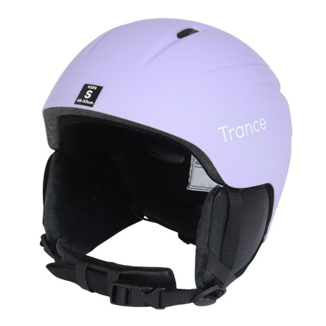 TRANCE スキースノーボードヘルメット 43TRWHM0029 黒 ケース付 TRANCE