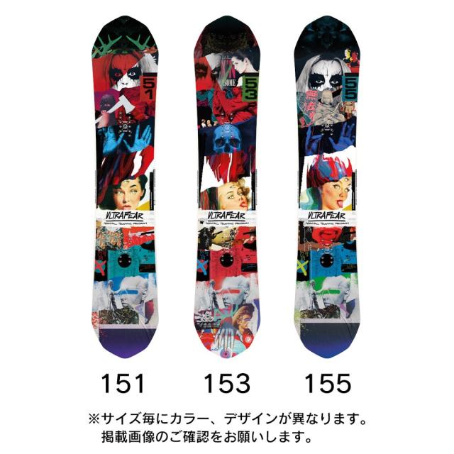 キャピタ(CAPITA)24-25モデル スノーボード板 25 ULTRAFEAR