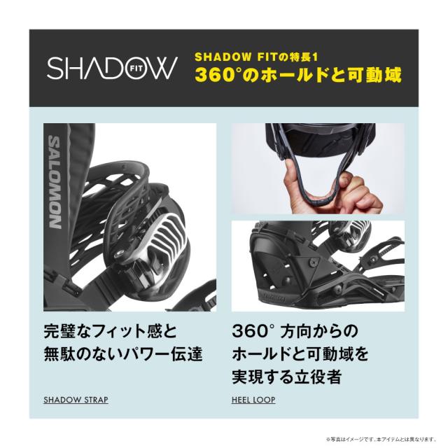 SALOMON 22-23 スノーボード ビンディング ブラックHOLOGRAM サロモン(SALOMON)スノーボード ビンディング メンズ レディース