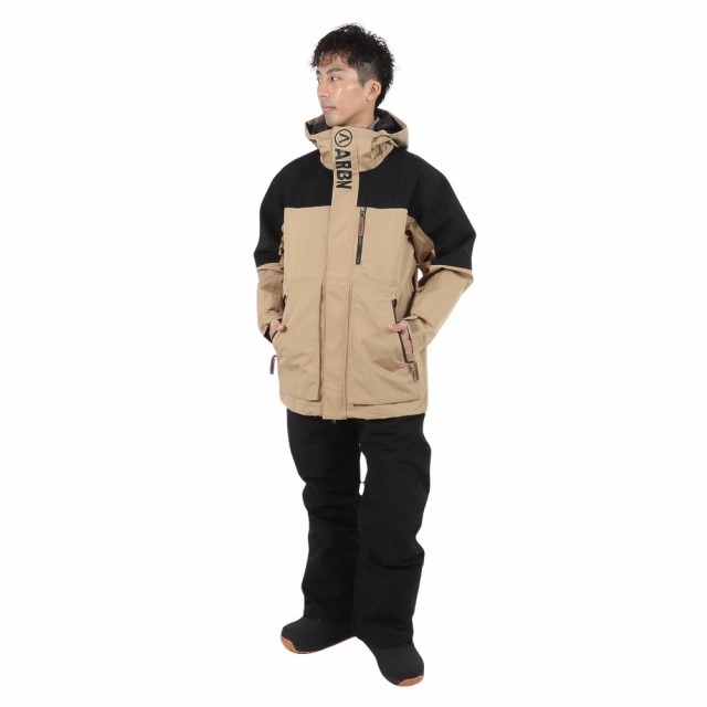 エアボーン(ARBN)スノーボード ウェア ジャケット ABJ13101 BEG(Men’s)の通販は