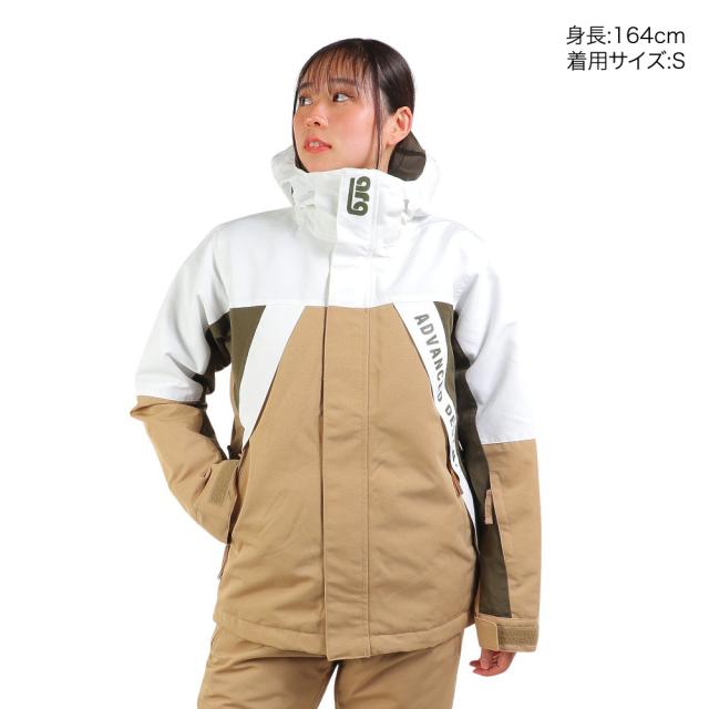 エーアールジー(arg)スノーボード ウェア ジャケット ARJ13001 WHT(Lady’s)の通販は