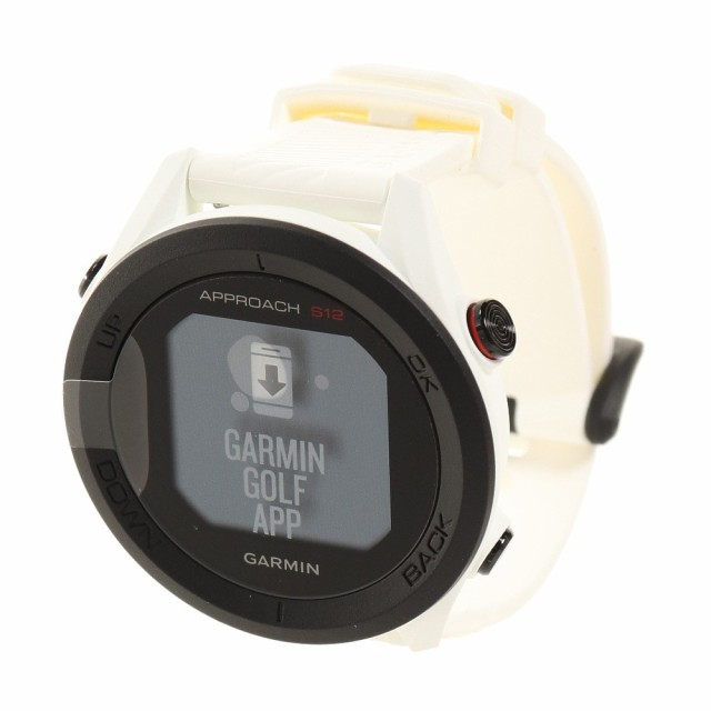 ガーミン(GARMIN)ゴルフ 距離計 アプローチS12 010-02472-22 距離測定器 腕時計 GPS ゴルフナビ(M…