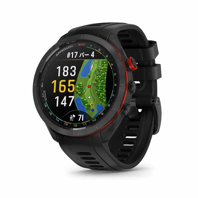 ガーミン(GARMIN)ゴルフ 距離計 GPS ウォッチ アプローチ Approach S70 47mm スマートウォッチ ブ…