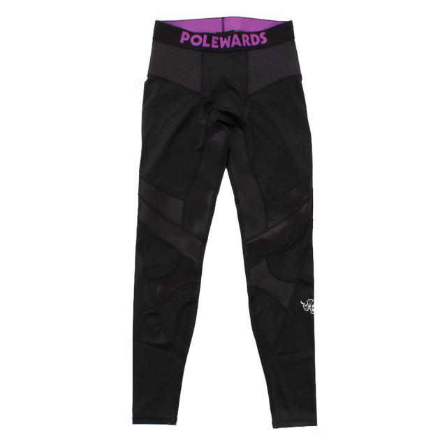 POLEWARDSPWナノテク コンプレッションタイツ PW21HD07 ブラック(Lady’s)の通販は