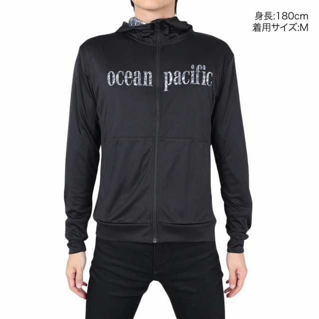 オーシャンパシフィック(Ocean Pacific)メンズ ロゴジップ UVパーカー