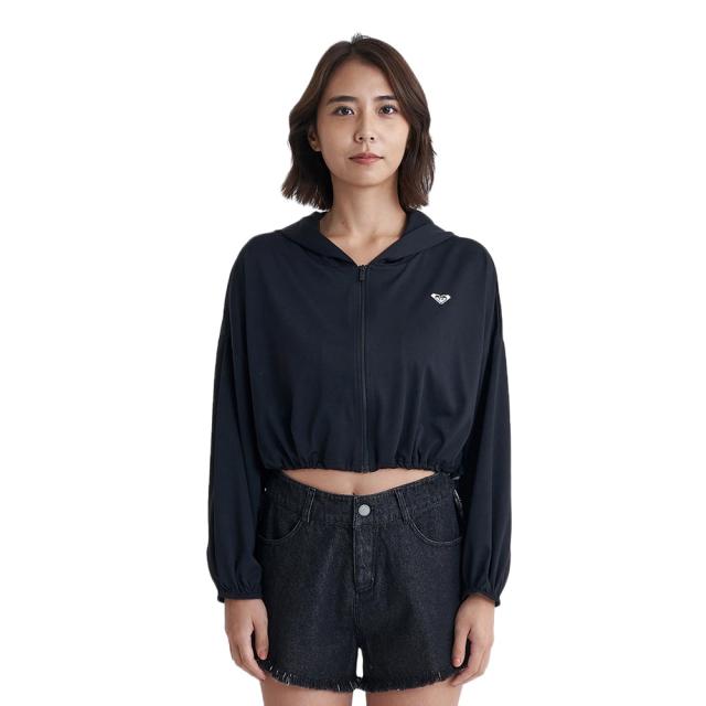 ロキシー(ROXY)ラッシュガード 長袖 ジップ パーカー PLAYA CROPPED 24SURLY242043BBK(La…の通販は
