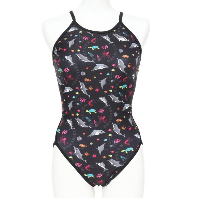 RA(RA)フィットネス水着 レディース 水泳 フレックスバック SEA WORLD RA123-FSEAW BK(Lady’…の通販は 5,221円